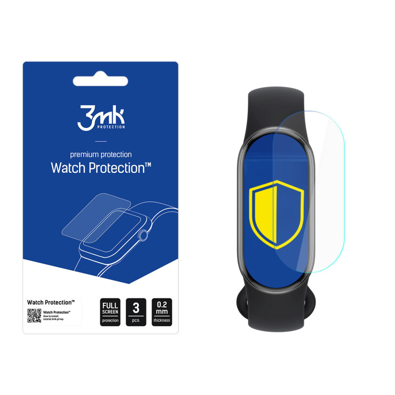 Apsauginė plėvelė 3mk laikrodžio apsaugos ARC, skirta „Xiaomi Smart Band 9“