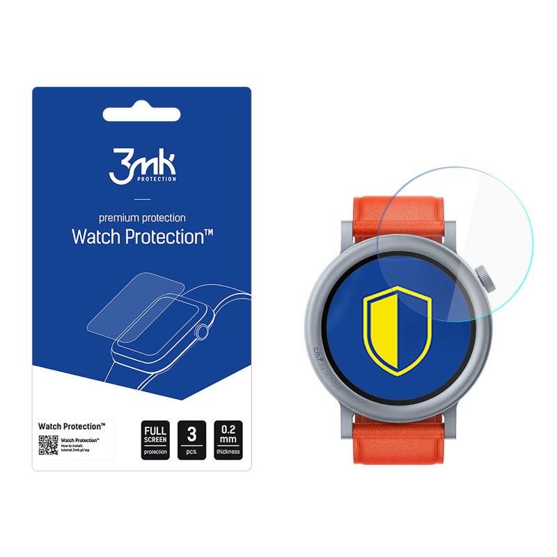 3mk laikrodžio apsauga „FlexibleGlass“ hibridinis stiklas ant „Nothing CMF Watch Pro 2“