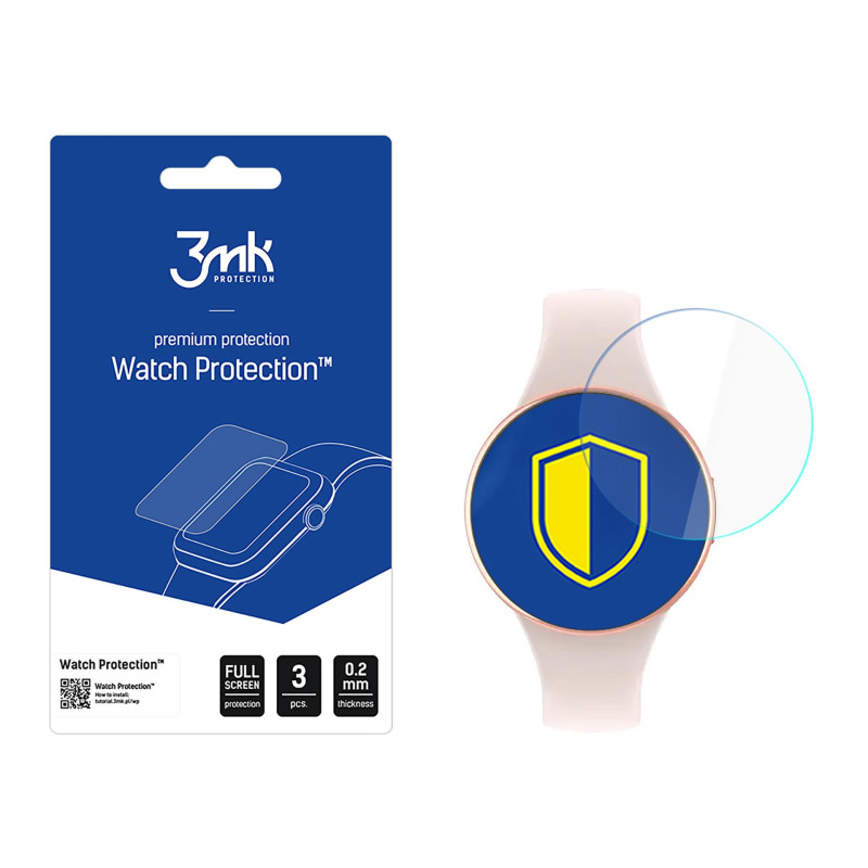 3mk Watch Protection ARC išmaniojo laikrodžio ekrano apsauga, skirta „myPhone Watch Mini“.