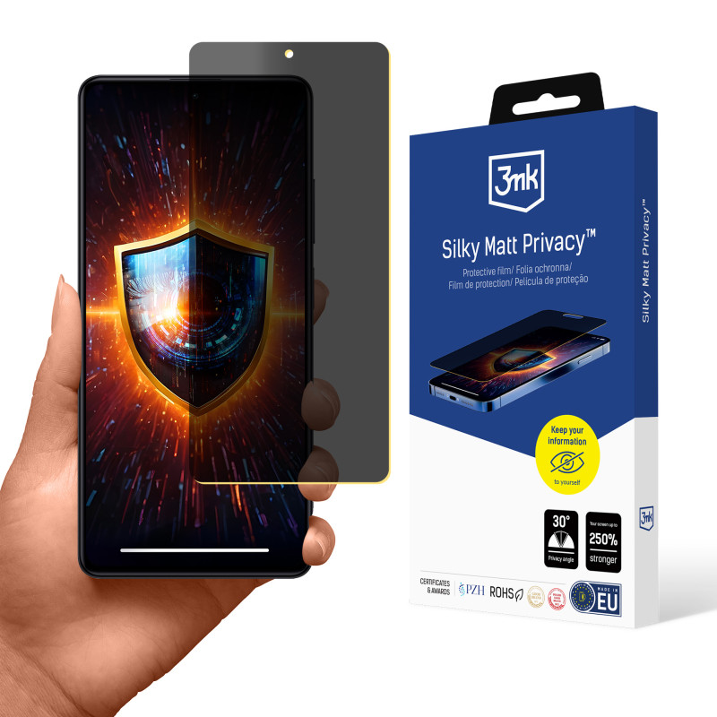 Privatumo plėvelė 3mk Silky Matt, skirta Xiaomi Redmi Note 12 Pro
