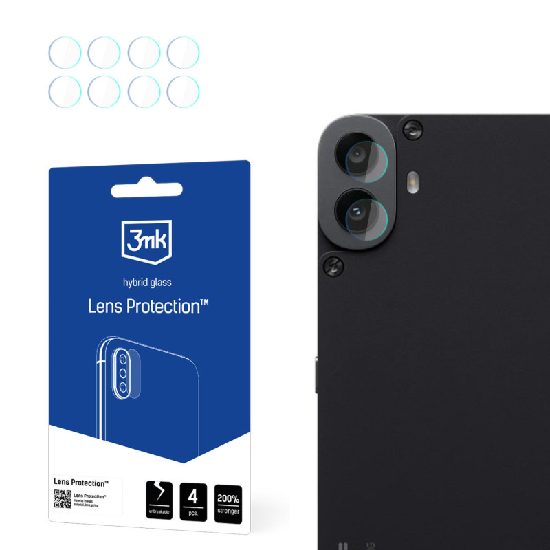 Hibridinis stiklas kameros objektyvui 3mk objektyvo apsaugai, skirtas „Nothing CMF Phone 1“