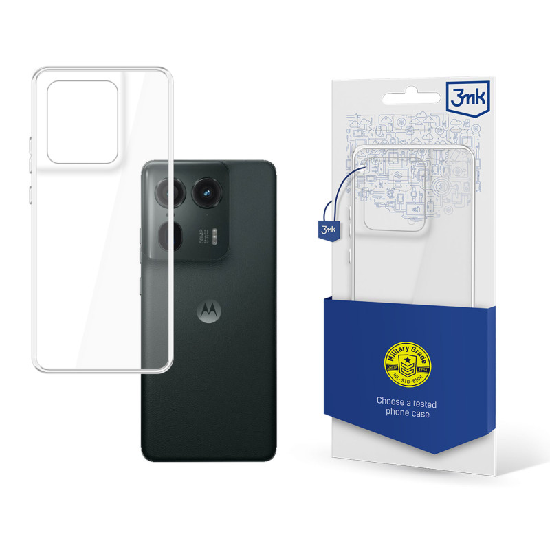 3mk skaidrus dėklas, skirtas „Motorola Moto Edge 50 Ultra“ - permatomas