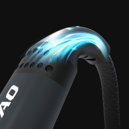 Dudao L3CC USB-C - USB-C 60W 2m pintas kabelis - juodas