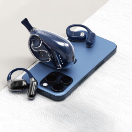 „Dudao U17Max OWS“ „Bluetooth“ ausinės – tamsiai mėlynos