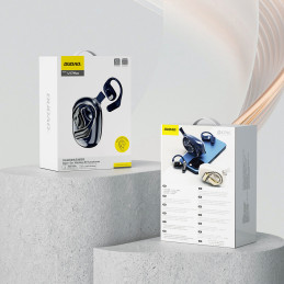 „Dudao U17Max OWS“ „Bluetooth“ ausinės – tamsiai mėlynos
