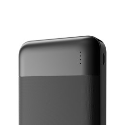 Nešiojamoji baterija Dudao K18-1W 10000mAh USB-A / USB-C / Micro USB - juoda