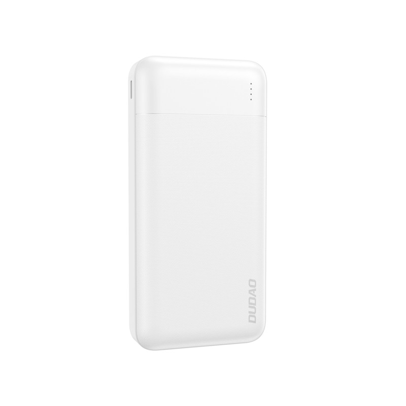 Nešiojamoji baterija Dudao K18 Pro 20000mAh USB-A / USB-C / Micro USB - balta