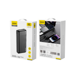 Nešiojamoji baterija Dudao K18 Pro 20000mAh USB-A / USB-C / Micro USB - juoda