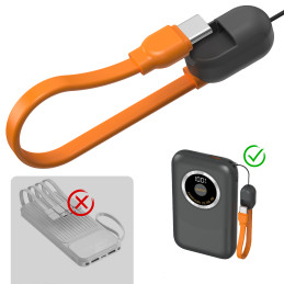 Išorinė baterija Dudao K21 Mini 10000mAh 22.5W USB-A / USB-C - pilka