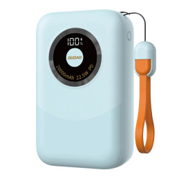Išorinė baterija Dudao K21 Mini 10000mAh 22.5W USB-A / USB-C - mėlyna