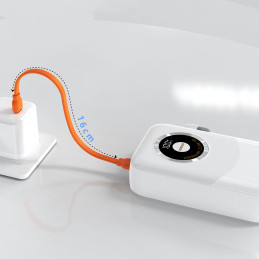 Išorinė baterija Dudao K21Pro Mini 20000mAh 22.5W - balta