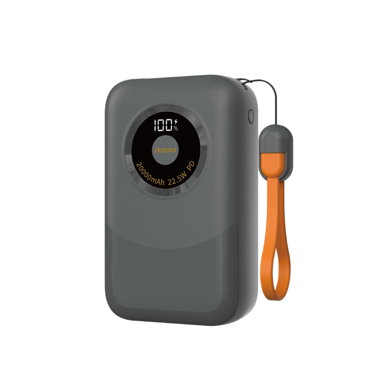 Išorinė baterija Dudao K21Pro Mini 20000mAh 22.5W - pilka