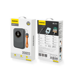 Išorinė baterija Dudao K21Pro Mini 20000mAh 22.5W - pilka
