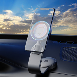 „Dudao F21 Pro 15W MagSafe“ indukcinis automobilinis įkroviklis – juodas