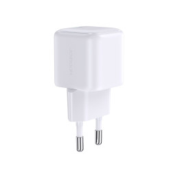 „Joyroom JR-TCG15 Mini 30W GaN USB-C“ sieninis įkroviklis – baltas