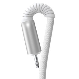 „Joyroom S-A51 Cutting-Edge“ serijos 3A USB-A – „Lightning“ laidas 1,2 m – šviesiai pilkas