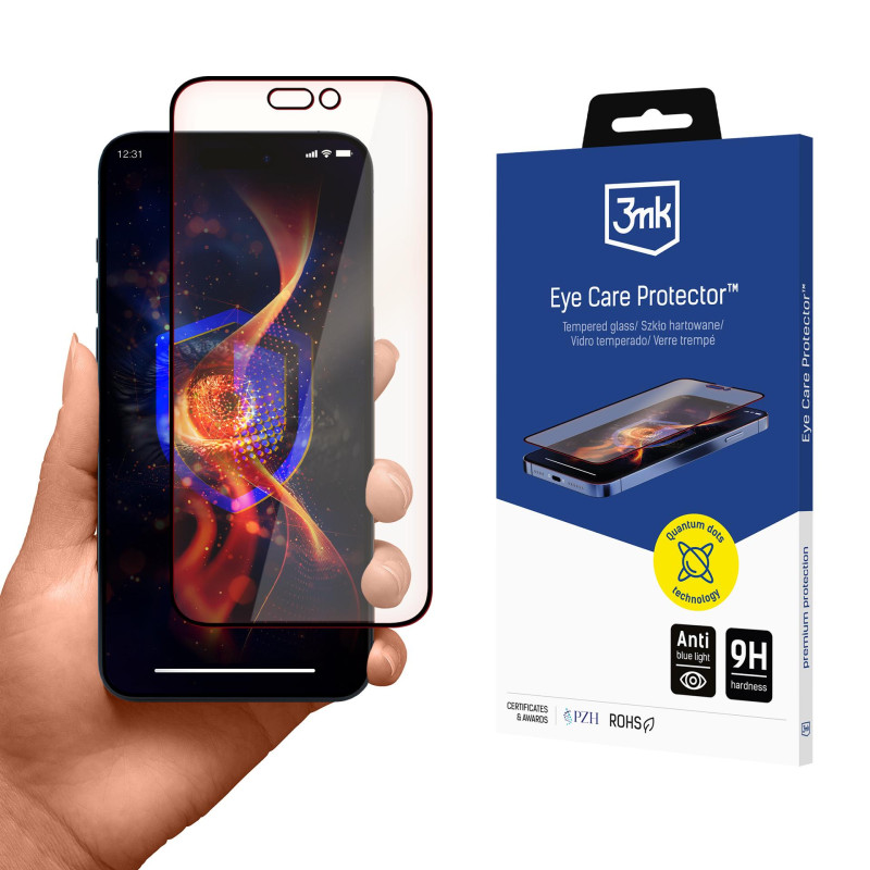 Grūdinto stiklo 3mk akių apsauga Apple iPhone 15/ 16