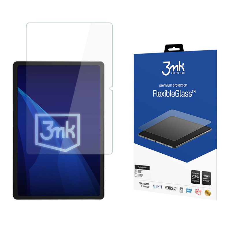 Hibridinis stiklas 3mk FlexibleGlass, skirtas Tecno Megapad 10 - iki 13 colių