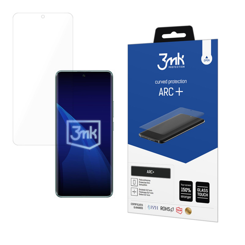 3mk ARC+ apsauginė folija, skirta „Xiaomi Redmi Note 14 Pro+“