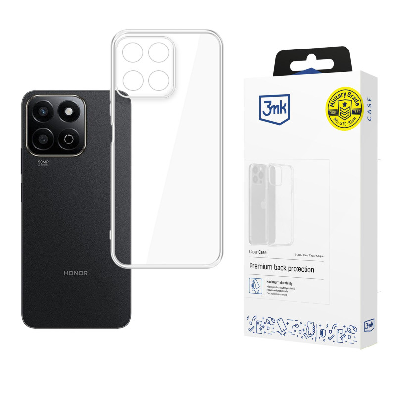 3mk skaidrus dėklas, skirtas „Honor 200 Smart“ - permatomas