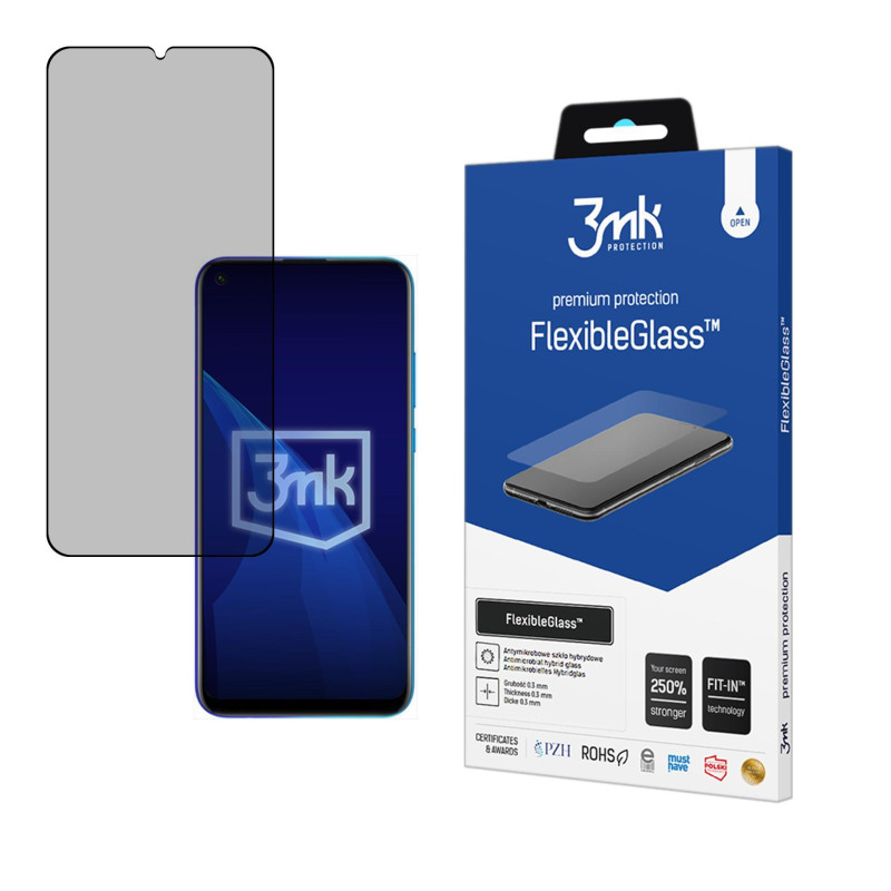 Hibridinis stiklas 3mk FlexibleGlass, skirtas Honor Play 9C