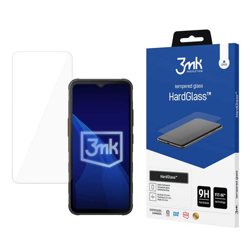 Grūdintas stiklas 3mk HardGlass™, skirtas „Samsung Galaxy XCover 7“