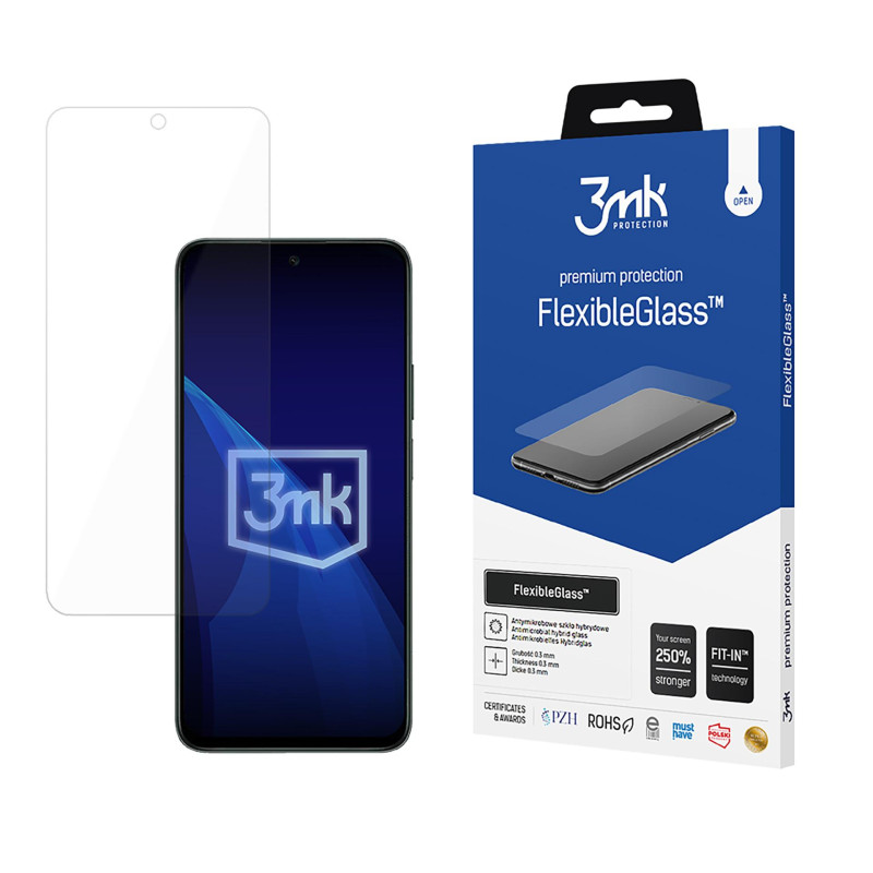 Hibridinis stiklas 3mk FlexibleGlass, skirtas Honor X7c 4G / 5G