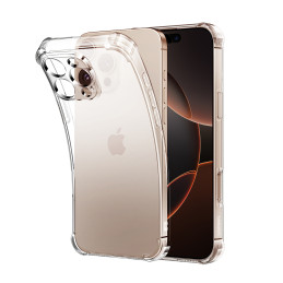 „Ugreen Bright Cushion CA101“ dėklas, skirtas „iPhone 16 Pro“ – skaidrus