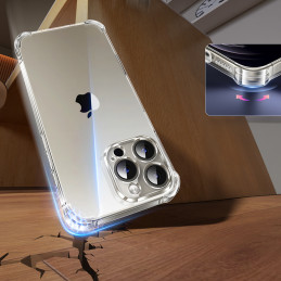 „Ugreen Bright Cushion CA101“ dėklas, skirtas „iPhone 16 Pro“ – skaidrus
