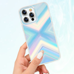 „Kingxbar Streamer“ serijos prabangus elegantiškas dėklas, skirtas „iPhone 13 Pro Blue“ (trikampis)