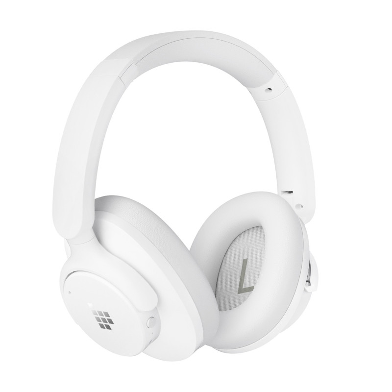 „Tronsmart Soundfii Q20 ANC“ ant ausies dedamos belaidės „Bluetooth 5.3“ ausinės – baltos
