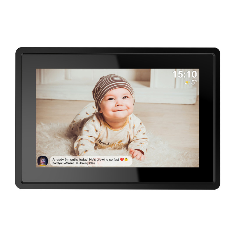 Denver Frameo PFF-1021B 10.1" skaitmeninis rėmelis - juodas