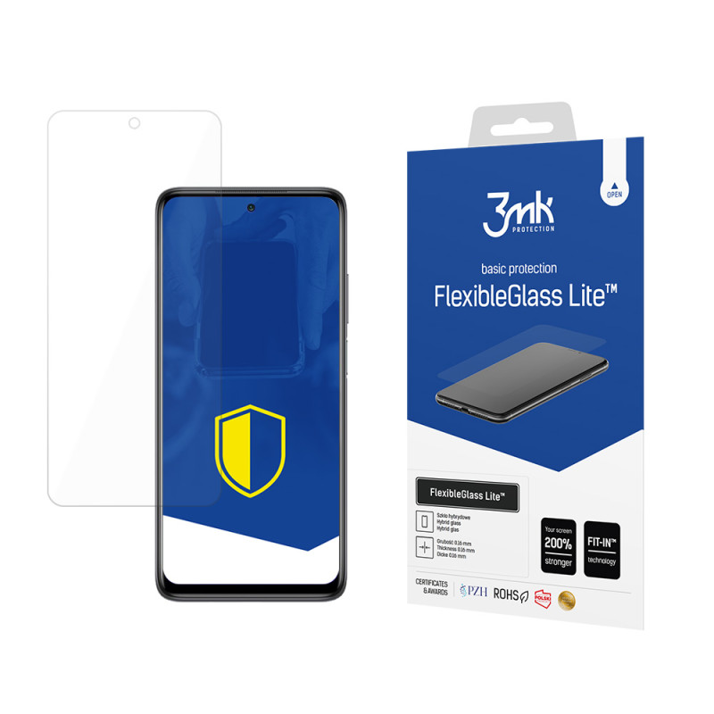 Hibridinis stiklas 3mk FlexibleGlass Lite™, skirtas Xiaomi Mi 10T Lite 5G