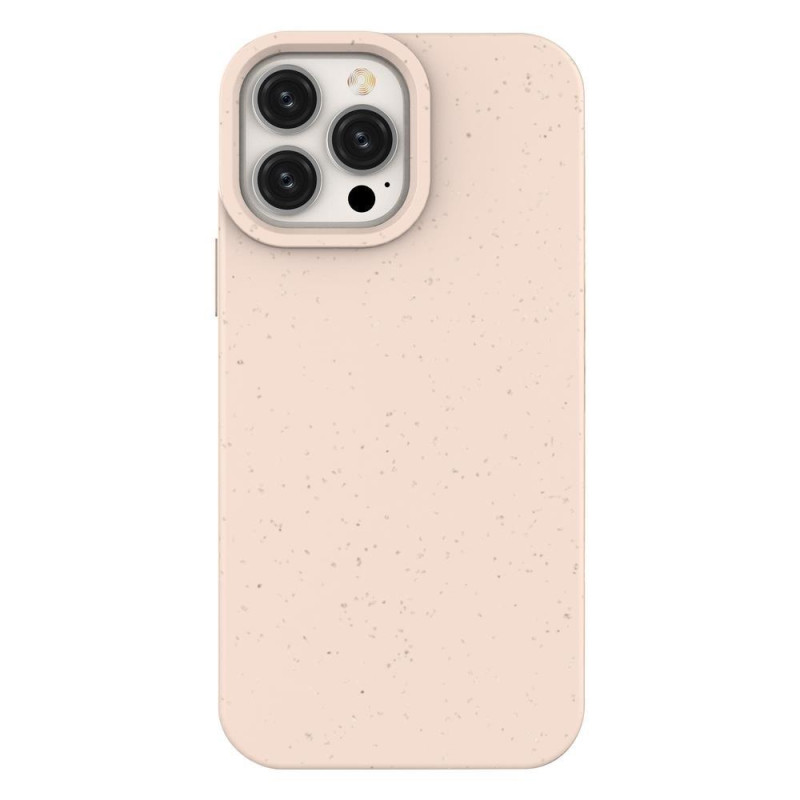 „Eco Case iPhone 14 Pro“ silikoninis suyrantis dėklas, rožinis