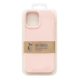 „Eco Case iPhone 14 Pro“ silikoninis suyrantis dėklas, rožinis