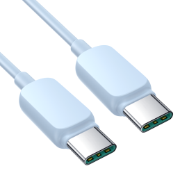 „Joyroom Multi-Color Series A14“ USB-C / USB-C 100W laidas 1,2 m – mėlynas