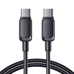 „Joyroom Multi-Color“ serijos A14 USB-C / USB-C 60W laidas 1,2 m - juodas