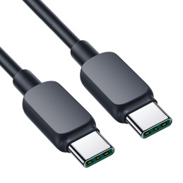 „Joyroom Multi-Color“ serijos A14 USB-C / USB-C 60W laidas 1,2 m - juodas