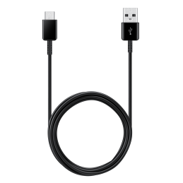 USB C laidas 480Mb/ s 5A 1.5m Samsung EP-DG930MBEGWW - juodas (2 vnt. rinkinys)