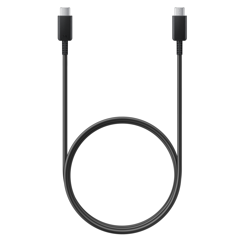 Samsung EP-DN975BBEGWW USB-C - USB-C 480Mb/ s 5A 1m kabelis - juodas