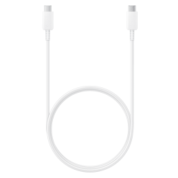 Samsung EP-DN975BWEGWW USB-C - USB-C 5A 480Mb/ s kabelis 1m - baltas
