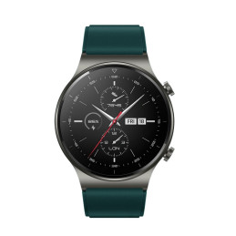 Vienos spalvos silikoninė apyrankė, skirta Huawei Watch GT 2 Pro Green