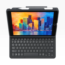 ZAGG Keyboard Pro Keys dėklas iPad 10.2" su klaviatūra - juodas