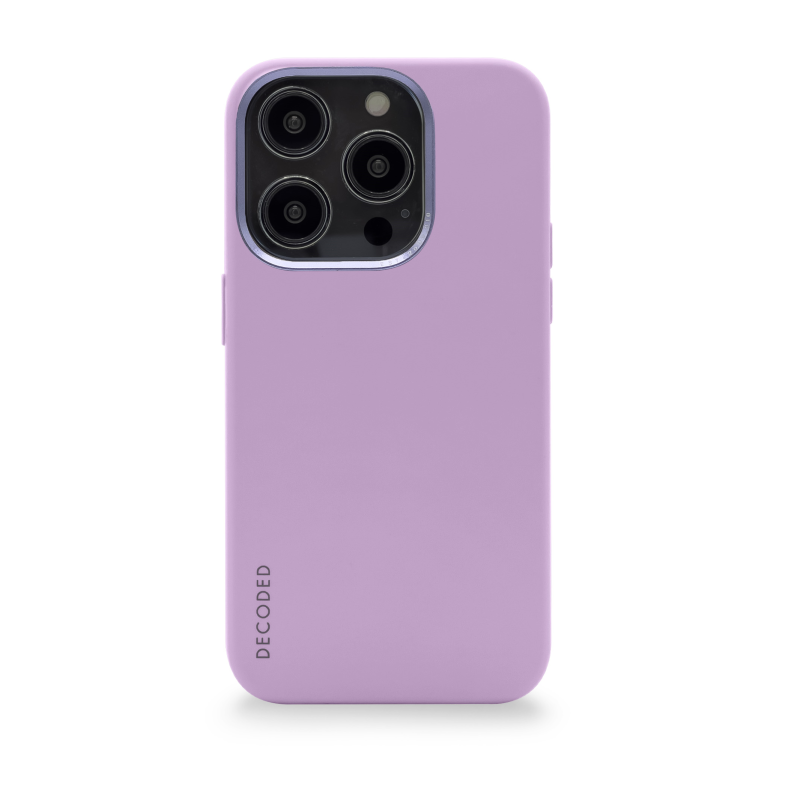 „Decoded“ silikoninis dėklas su „MagSafe“ technologija, skirtas „iPhone 14 Pro Max“ – violetinis