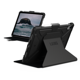 UAG Metropolis iPad 10.9" 10-osios kartos dėklas su Apple Pencil laikikliu – juodas