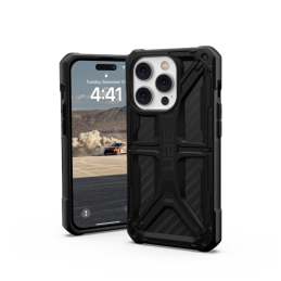 UAG Monarch iPhone 14 Pro dėklas – juodos anglies spalvos