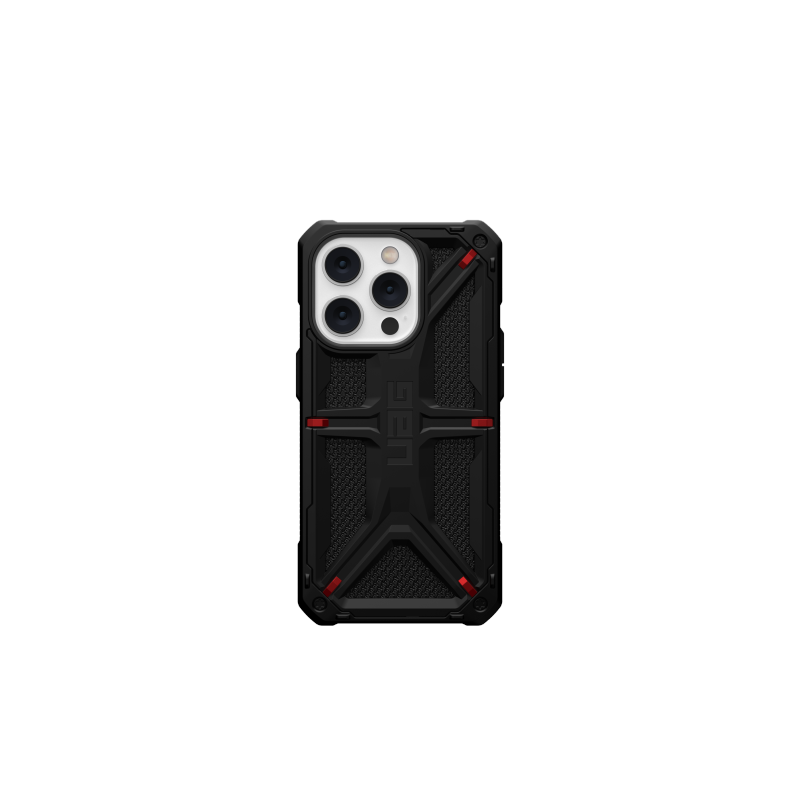 UAG Monarch iPhone 14 Pro dėklas – juodas kevlaras