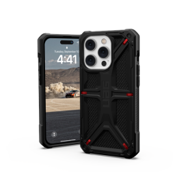 UAG Monarch iPhone 14 Pro dėklas – juodas kevlaras