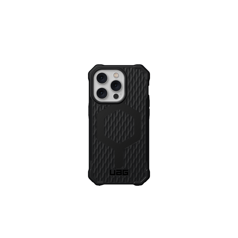 UAG Essential Armor MagSafe dėklas, skirtas iPhone 14 Pro – juodas