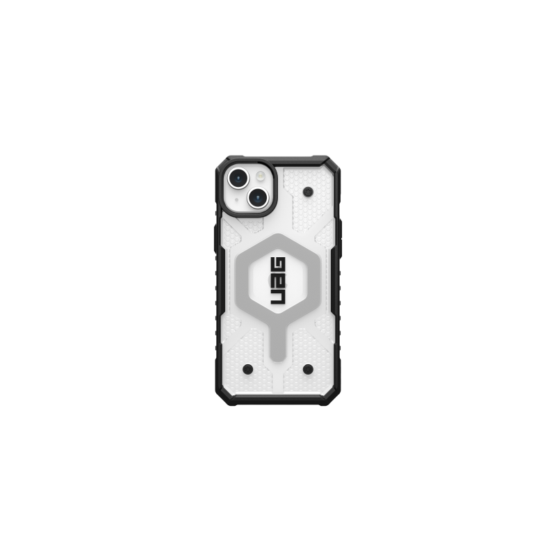 UAG Pathfinder MagSafe dėklas, skirtas iPhone 15 Plus – skaidrus